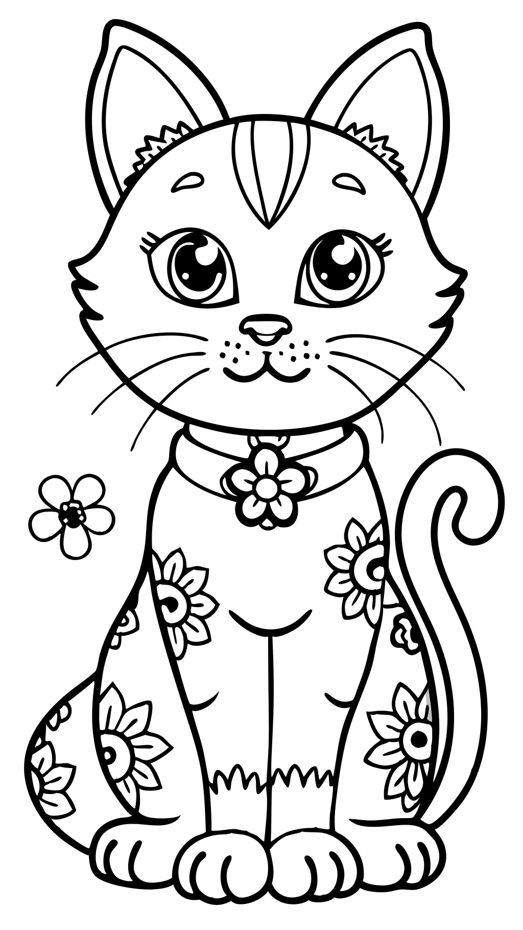 coloriages chats imprimables